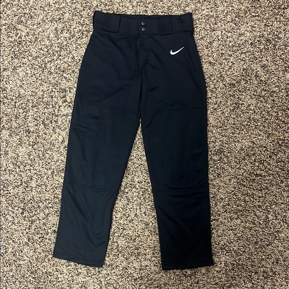 Boys Nike Black Baseball Pants - Size L